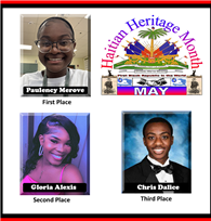 Haitian Heritage Month Essay Contest Winners